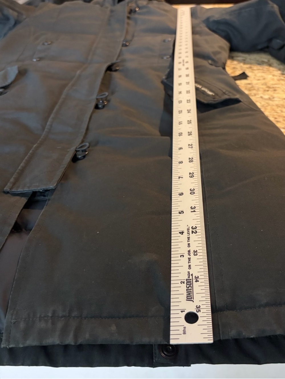 Canada Goose Women's S Black Hooded Long Parka Flawed and heavy used - Picture 14 of 16